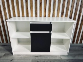 Тумба ТВ малая Парус (Белый/Графит) в Нижнем Тагиле - nizhniy-tagil.mebel24.online | фото 3