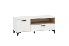 Тумба ТВА НМ 013.42 "Bergen" (Белый/Дуб бунратти) в Нижнем Тагиле - nizhniy-tagil.mebel24.online | фото 2