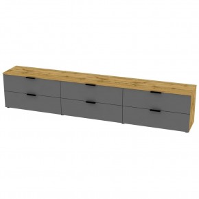 ТВ тумба TV18 (ДВ-Графит) в Нижнем Тагиле - nizhniy-tagil.mebel24.online | фото