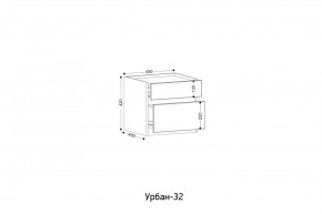 УРБАН- 32 Тумба в Нижнем Тагиле - nizhniy-tagil.mebel24.online | фото 2