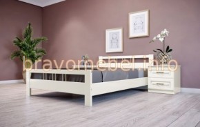 ВЕРОНИКА-3 Кровать из массива 1400 в Нижнем Тагиле - nizhniy-tagil.mebel24.online | фото 1