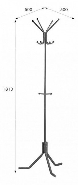Вешалка напольная Пико 3 в Нижнем Тагиле - nizhniy-tagil.mebel24.online | фото 7