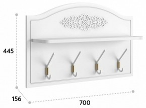 Вешалка-полка Ассоль АС-72 в Нижнем Тагиле - nizhniy-tagil.mebel24.online | фото 2