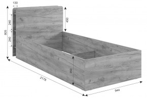 ЮНИОР Кровать с ПМ 900 в Нижнем Тагиле - nizhniy-tagil.mebel24.online | фото 3
