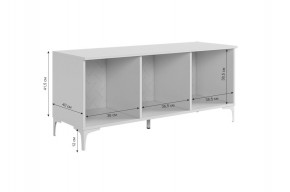 ЗЕФИР Гостиная К1 (белое дерево/белый муар) в Нижнем Тагиле - nizhniy-tagil.mebel24.online | фото 4