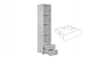 ЗЕФИР Гостиная К1 (белое дерево/белый муар) в Нижнем Тагиле - nizhniy-tagil.mebel24.online | фото 6